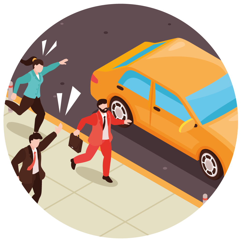 Risico’s i.v.m. aanwezigheid en gedrag ander verkeer